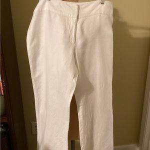 Eileen Fisher linen pants, size 14